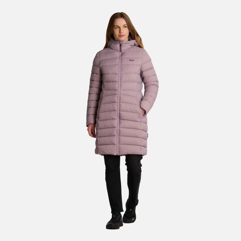 Chaqueta Mujer Warm Day Steam-pro Hoody Malva Lippi I25-6