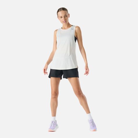 Shorts Mujer Built To Move 4" Shorts Negro Vulcano-6