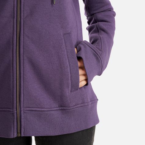 Poleron Mujer Ninja Violeta Haka Honu I22-6