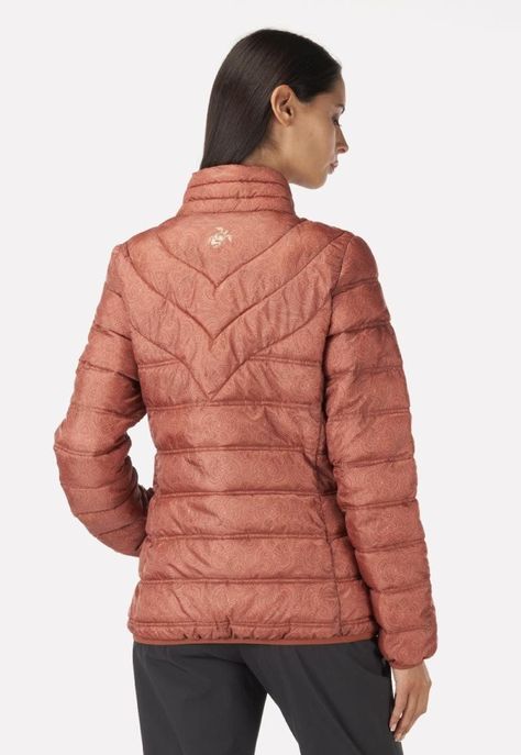 Chaqueta Mujer Ultraliviana Print Damasco Haka Honu-2
