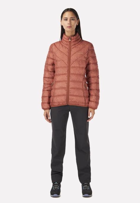 Chaqueta Mujer Ultraliviana Print Damasco Haka Honu-3