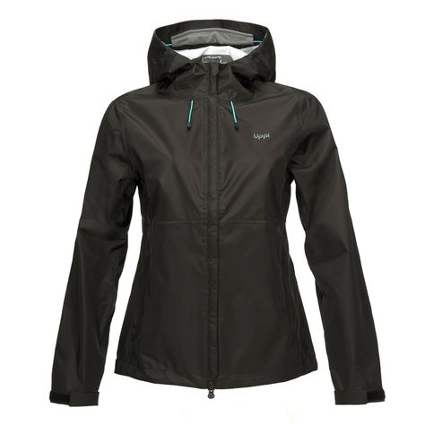 Chaqueta Mujer Shield B-Dry Hoody Jacket Negro Lippi I21-0