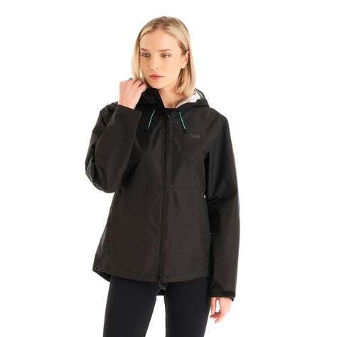 Chaqueta Mujer Shield B-Dry Hoody Jacket Negro Lippi I21-1