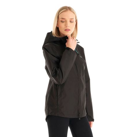 Chaqueta Mujer Shield B-Dry Hoody Jacket Negro Lippi I21-2