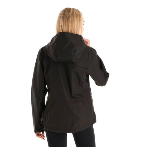 Chaqueta Mujer Shield B-Dry Hoody Jacket Negro Lippi I21-5