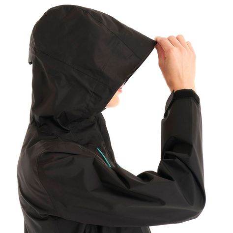 Chaqueta Mujer Shield B-Dry Hoody Jacket Negro Lippi I21-6