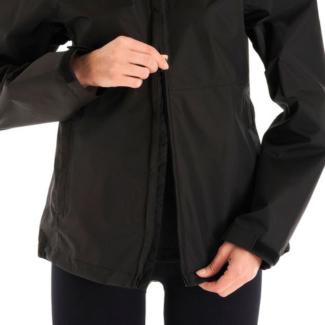 Chaqueta Mujer Shield B-Dry Hoody Jacket Negro Lippi I21-7