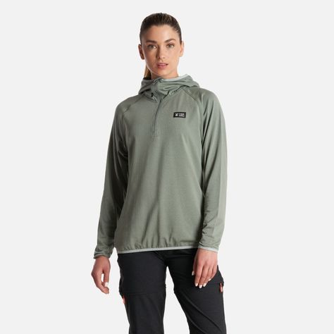 Poleron Mujer Taina Pro Verde Oliva Haka Honu-1