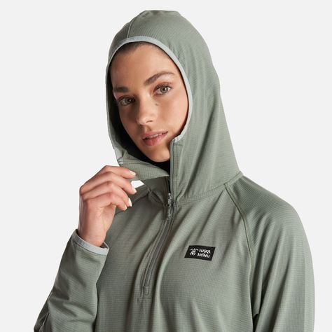 Poleron Mujer Taina Pro Verde Oliva Haka Honu-4