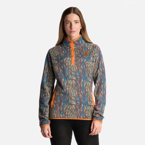 Polerón Mujer Tokerau Print Jade Haka Honu-0
