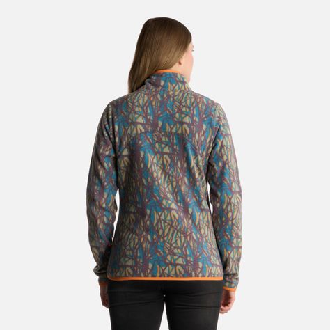 Polerón Mujer Tokerau Print Jade Haka Honu-2