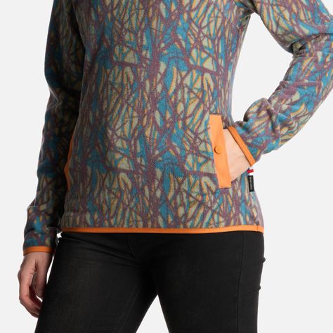 Polerón Mujer Tokerau Print Jade Haka Honu-3