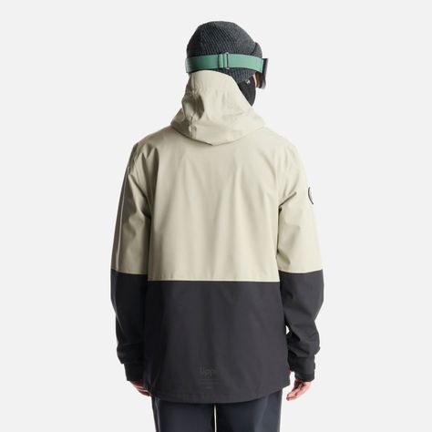 Chaqueta Hombre Sierra Nevada B-Dry Light Hoody Jacket Verde Grisaceo Lippi-4