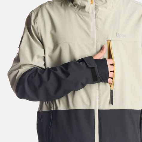 Chaqueta Hombre Sierra Nevada B-Dry Light Hoody Jacket Verde Grisaceo Lippi-6