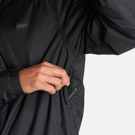 Chaqueta Hombre Suntra Steampro Hoody Jacket Negro Lippi I23-5