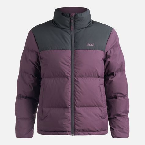 Chaqueta Mujer Urban Down Jacket Morado Oscuro Lippi-0