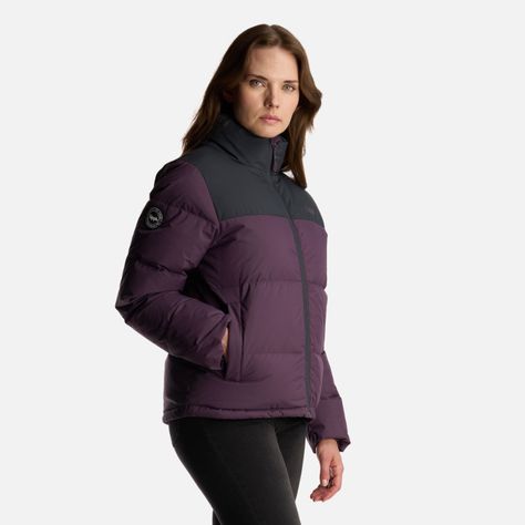 Chaqueta Mujer Urban Down Jacket Morado Oscuro Lippi-2