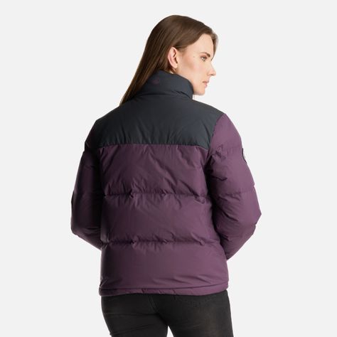 Chaqueta Mujer Urban Down Jacket Morado Oscuro Lippi-4