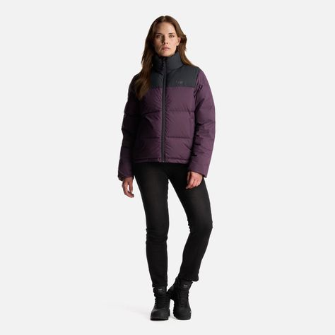Chaqueta Mujer Urban Down Jacket Morado Oscuro Lippi-8