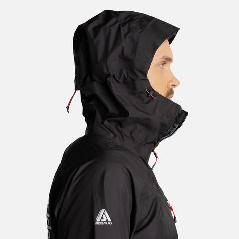 Chaqueta Hombre Granite B-Dry Hoody Jacket Negro Lippi-5