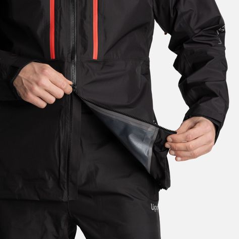Chaqueta Hombre Granite B-Dry Hoody Jacket Negro Lippi-7