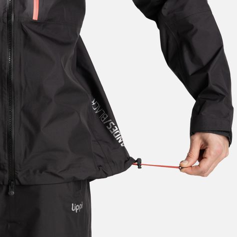 Chaqueta Hombre Granite B-Dry Hoody Jacket Negro Lippi-8