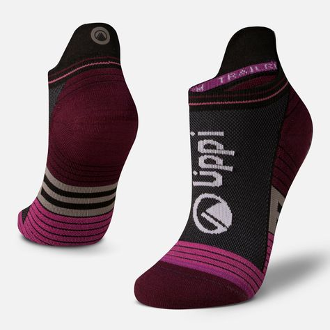 Calcetin Mujer Andes Run Socks AB Morado Lippi-0