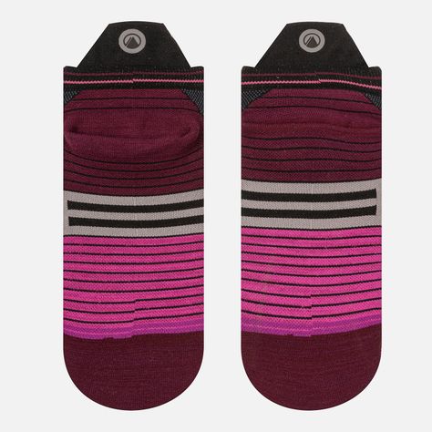 Calcetin Mujer Andes Run Socks AB Morado Lippi-2
