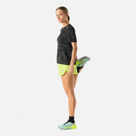 Polera Mujer Built To Move Pro T-Shirt Negro Vulcano-2