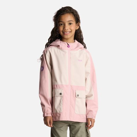 Chaqueta Niña FirePlace B-Dry Jacket Rosado Lippi-0