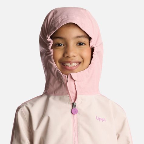 Chaqueta Niña FirePlace B-Dry Jacket Rosado Lippi-3