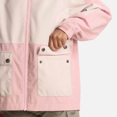 Chaqueta Niña FirePlace B-Dry Jacket Rosado Lippi-4