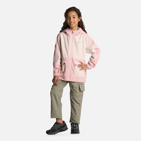 Chaqueta Niña FirePlace B-Dry Jacket Rosado Lippi-5