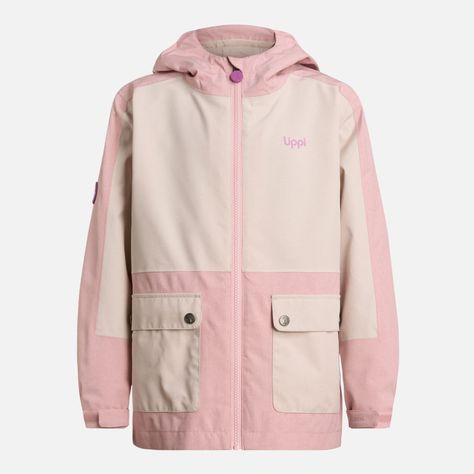 Chaqueta Niña FirePlace B-Dry Jacket Rosado Lippi-6