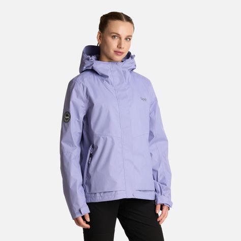 Chaqueta Mujer Blizzard B-Dry Hoody Jacket Lila Lippi I25-1