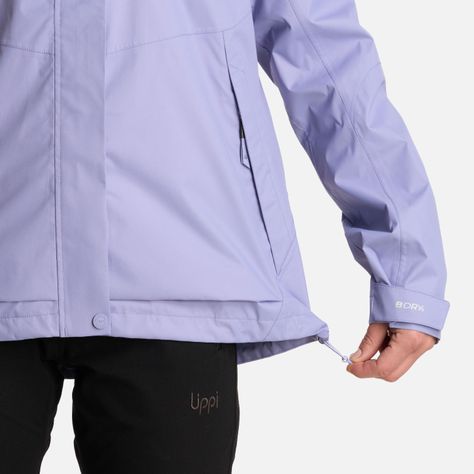 Chaqueta Mujer Blizzard B-Dry Hoody Jacket Lila Lippi I25-5