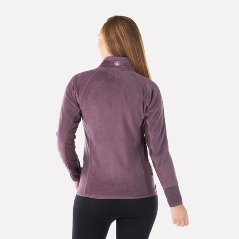 Poleron Mujer Numan Shaggy-Pro Jacket Malva Lippi-2