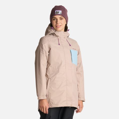 Chaqueta Mujer Terranova Taupe Haka Honu I25-1