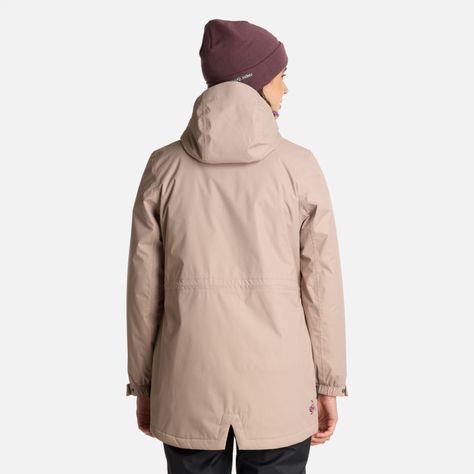 Chaqueta Mujer Terranova Taupe Haka Honu I25-2