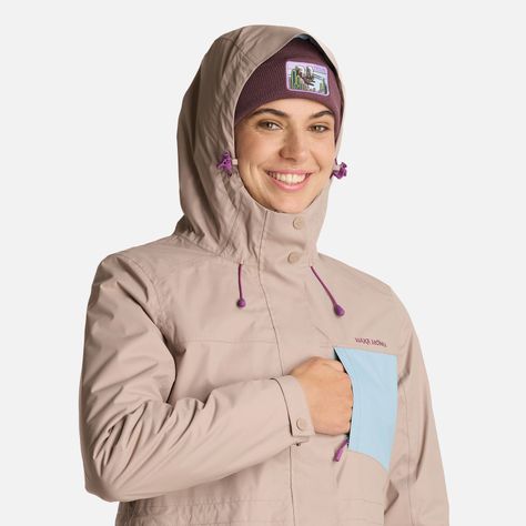 Chaqueta Mujer Terranova Taupe Haka Honu I25-3