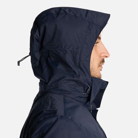 Chaqueta Hombre Tres Cruces Fusion-3 Hoody Jacket Azul Marino Lippi I22-6