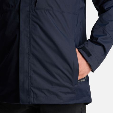 Chaqueta Hombre Tres Cruces Fusion-3 Hoody Jacket Azul Marino Lippi I22-9