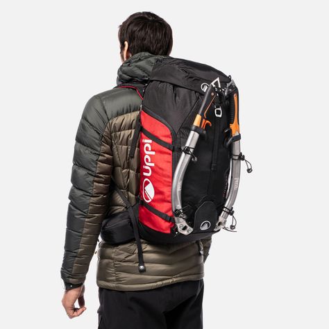 Mochila Unisex Roca 35 Backpack Negro Lippi V20-2