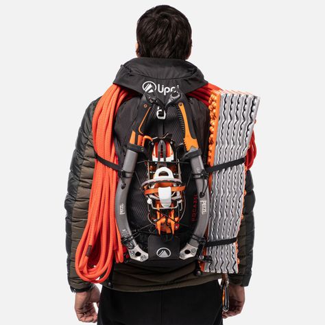 Mochila Unisex Roca 35 Backpack Negro Lippi V20-5