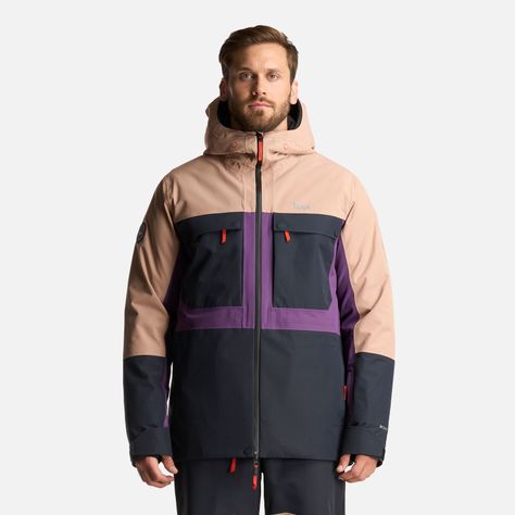 Chaqueta Hombre Black Hill B-Dry Jacket Morado Lippi-1