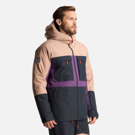 Chaqueta Hombre Black Hill B-Dry Jacket Morado Lippi-2
