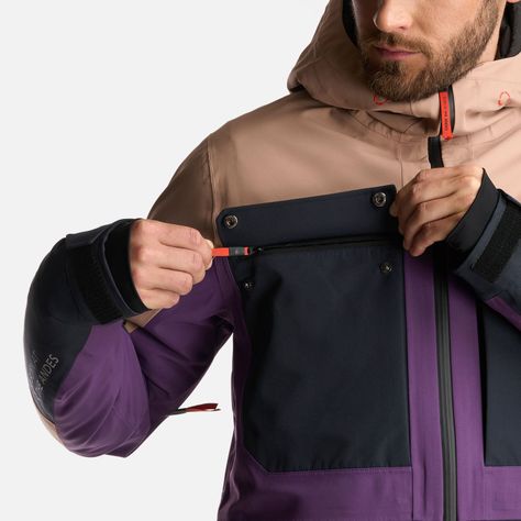 Chaqueta Hombre Black Hill B-Dry Jacket Morado Lippi-7