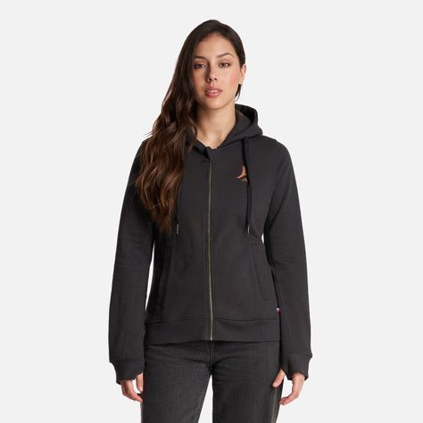 Poleron Mujer Ninja Negro Haka Honu V23-1