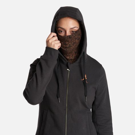 Poleron Mujer Ninja Negro Haka Honu V23-5