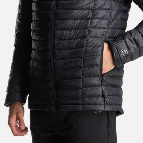 Chaqueta Hombre Peak Down Hoody Jacket Negro Lippi I24-5